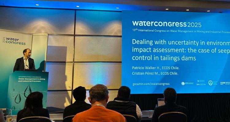 ECOS Chile advierte sobre la incertidumbre futura del recurso hídrico