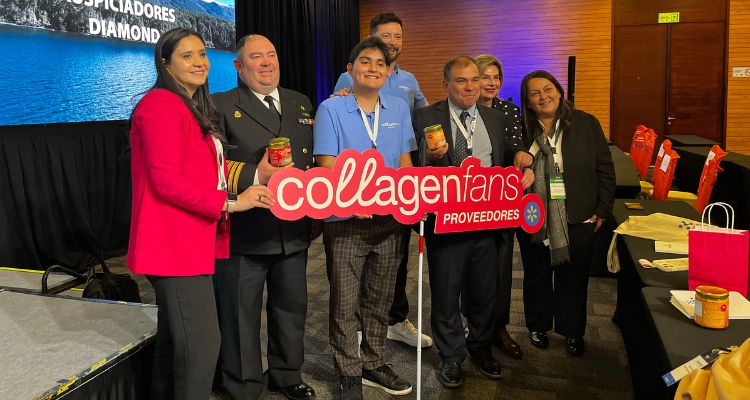 Collagen Fans, el emprendimiento familiar que transforma residuos del salmón