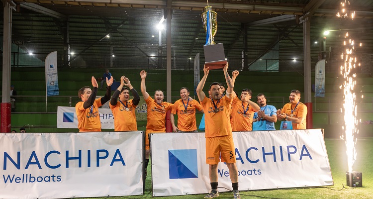 Cerró exitosa 3a versión del Campeonato de Fútbol 7 NACHIPA Wellboats