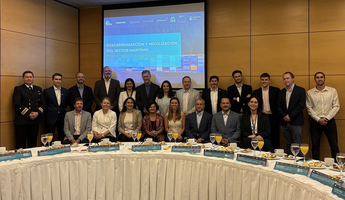 Chile refuerza la descarbonización marítima como política de Estado