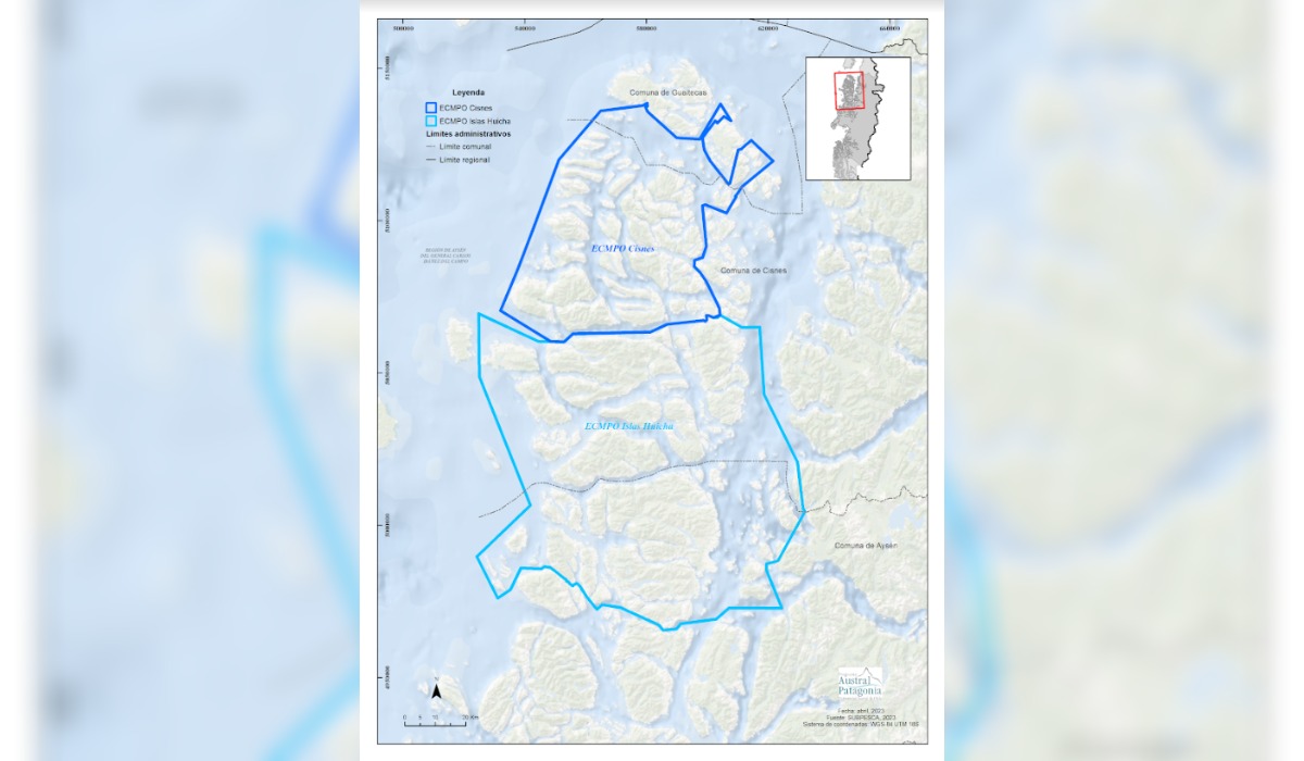 Suprema rechaza recurso por ECMPO en Aysén y mantiene incertidumbre costera