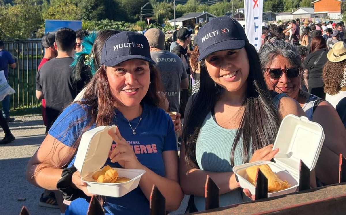 Multi X participó en Fiesta del Pesca’o Frito de Puerto Cisnes