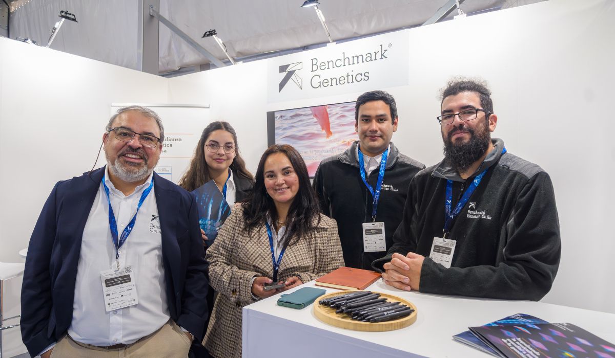 Benchmark Genetics presentó soluciones genéticas integrales para la acuicultura en Aquasur 2026