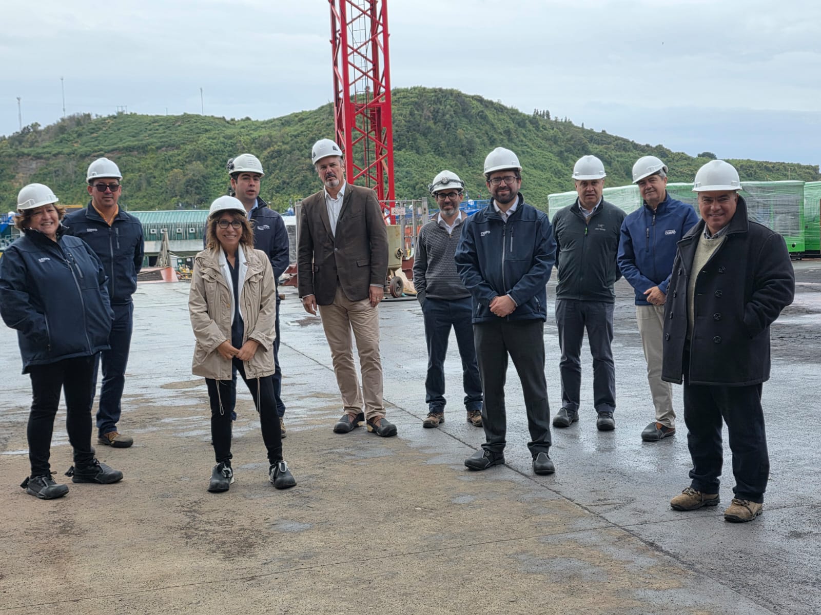 Vicepresidente Ejecutivo de Corfo visita SITECNA y destaca a Los Lagos como polo estratégico de construcción naval