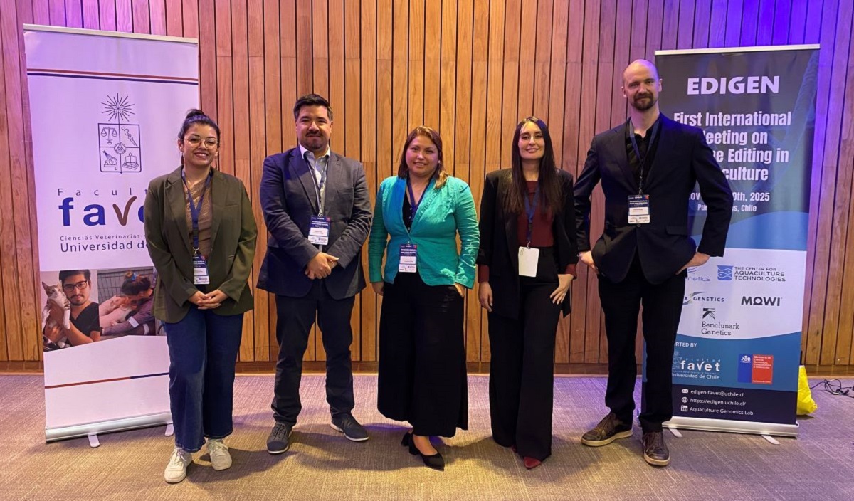 UChile promoverá el debate internacional sobre edición génica en acuicultura en Aquasur 2026