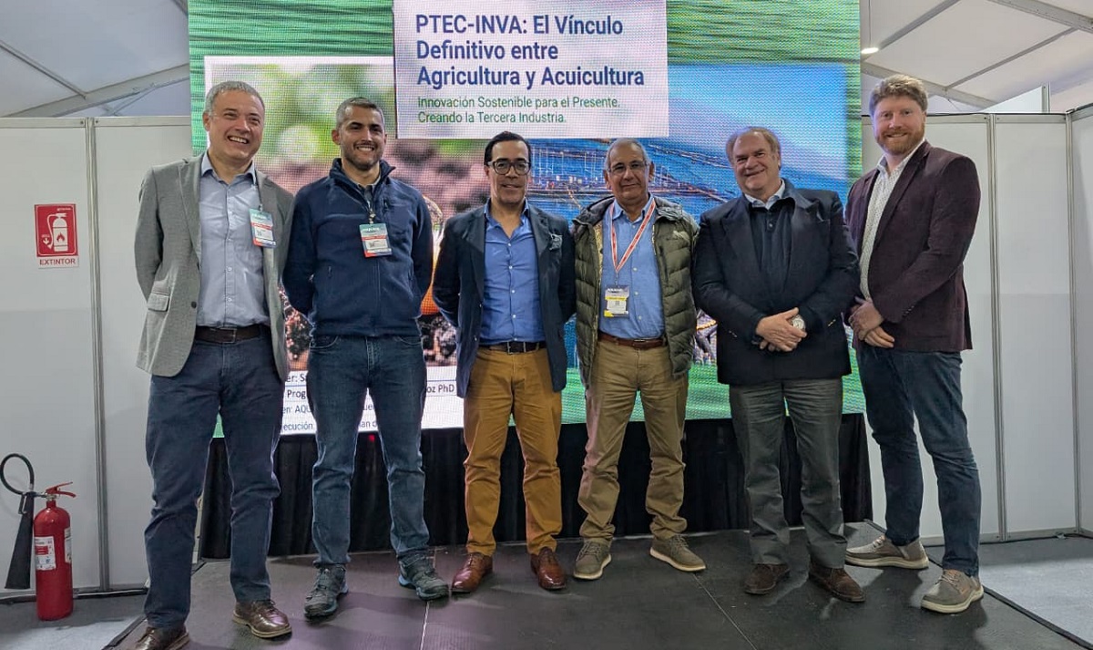 PTEC-INVA en Aquasur: Un nuevo paradigma en la alimentación de salmónidos y en la sinergia agro-acuícola en Chile