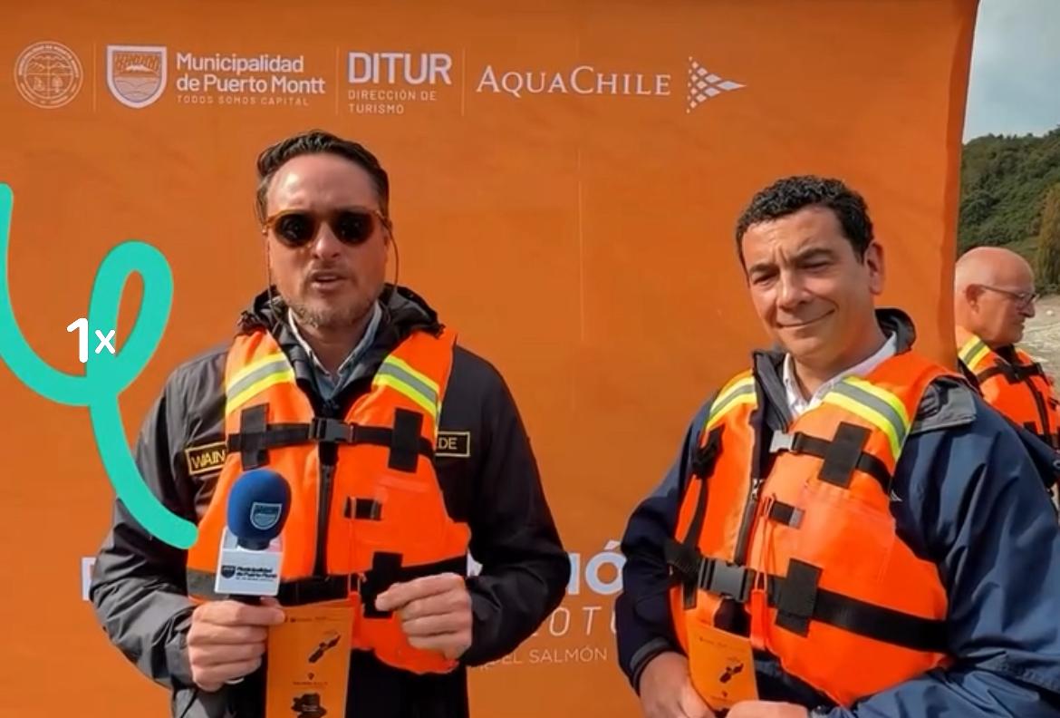Municipalidad de Puerto Montt y AquaChile dan inicio a la Ruta del Salmón