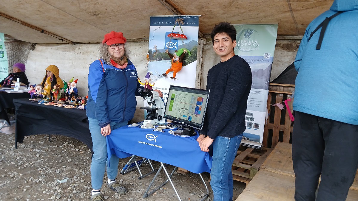 Participación de IFOP en el 4° Festival Cultural y Ambiental del río Maullín acercando la ciencia a la comunidad