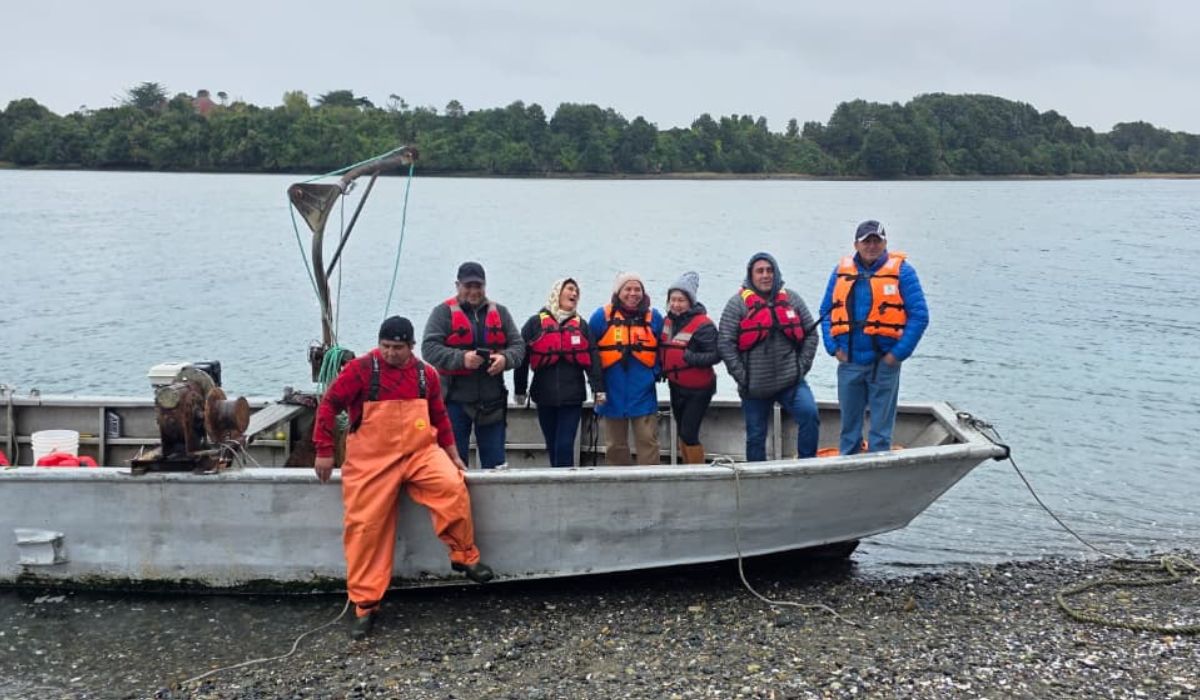 Gira tecnológica en Chiloé impulsa acuicultura de especies nativas en comunidades ECMPO
