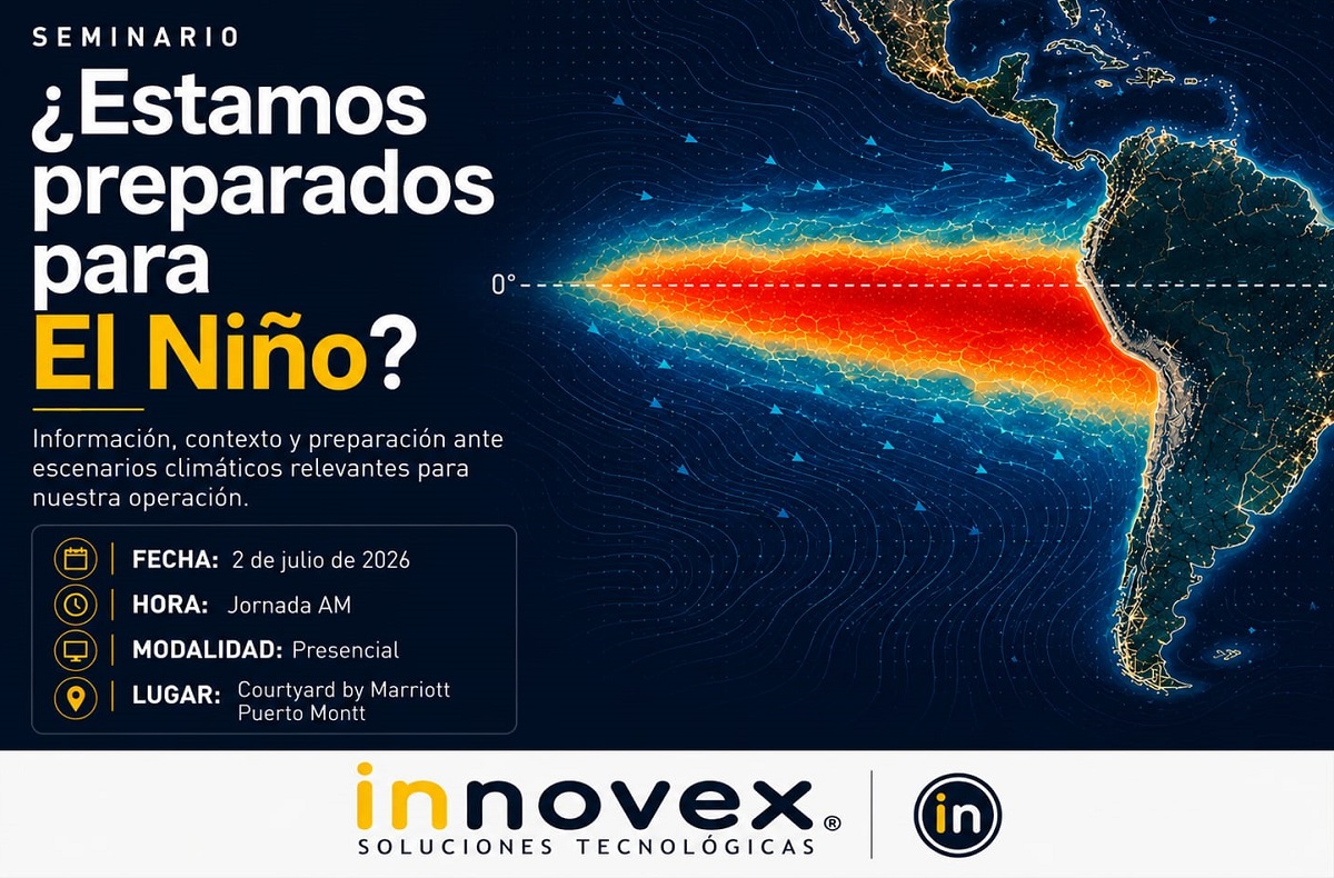 Innovex realizará seminario sobre fenómeno de El Niño y sus implicancias en la salmonicultura