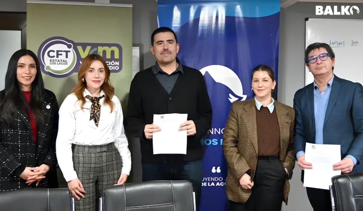 Balko y CFT Estatal Los Lagos firman convenio para fortalecer la formación técnico-profesional