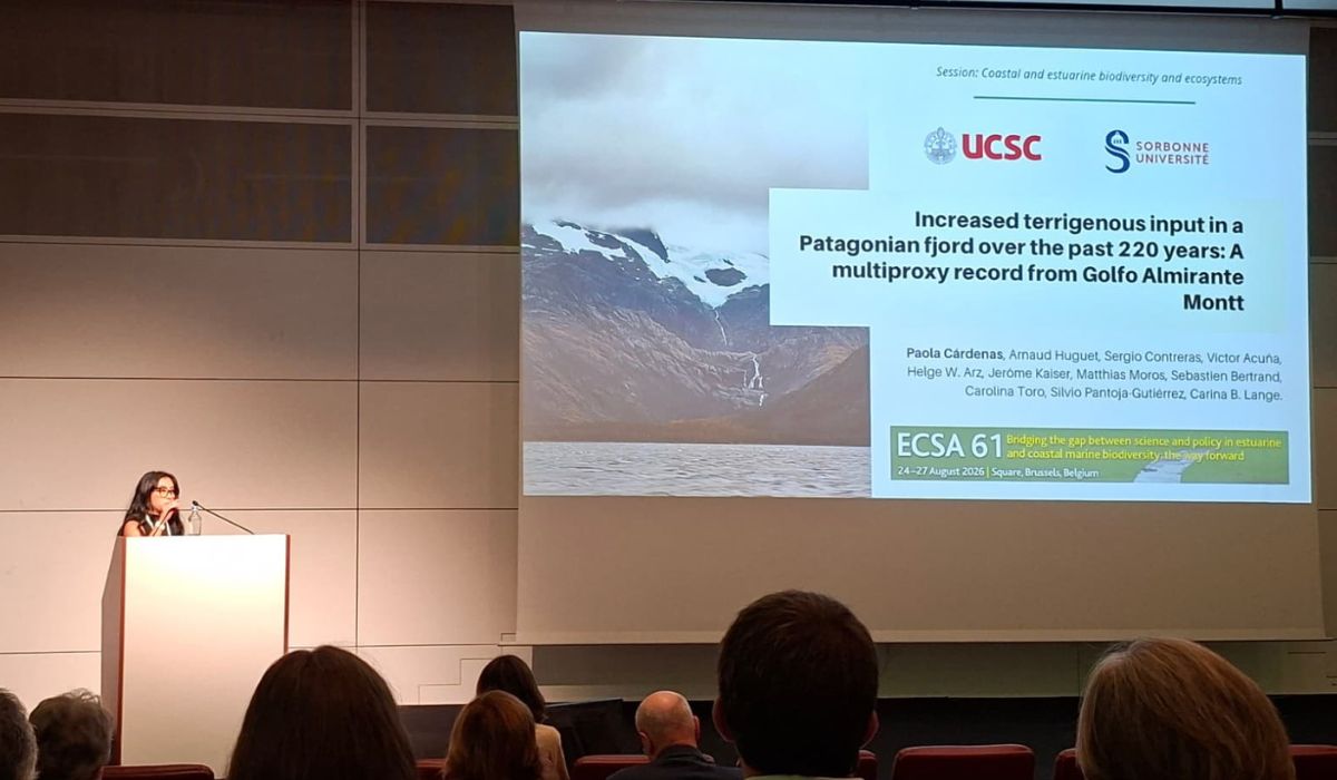 Sedimentos revelan 220 años de cambios ambientales en fiordo de la Patagonia chilena
