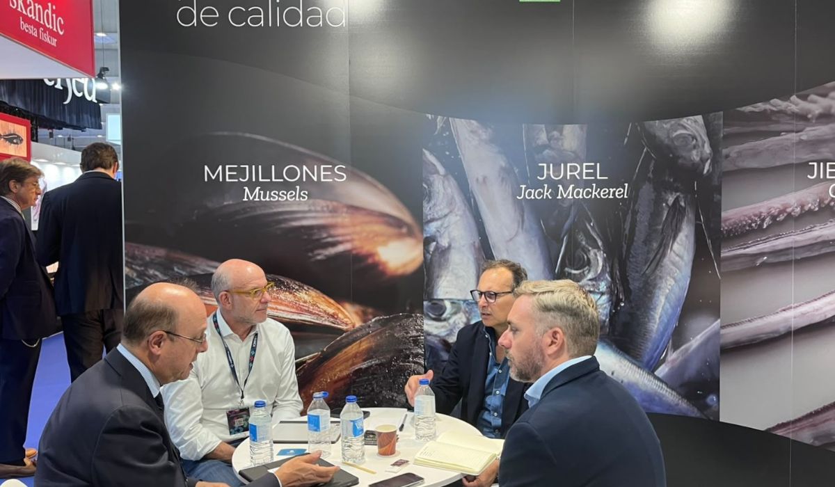 Landes destaca oferta de choritos y productos pesqueros en Conxemar 2026